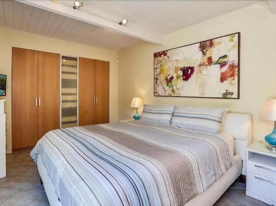 Serene 4 Bed 3 Bath Heated Pool Natural Backyard Heart Of Παλμ Σπρινγκς Εξωτερικό φωτογραφία